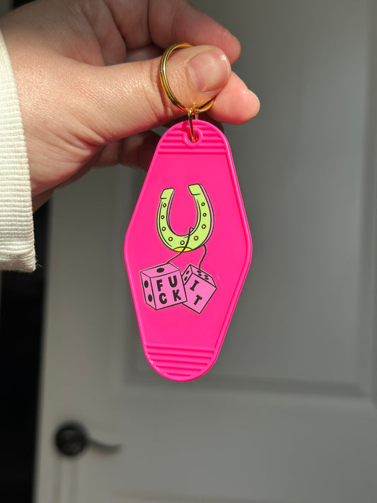 Fuck It Keychain